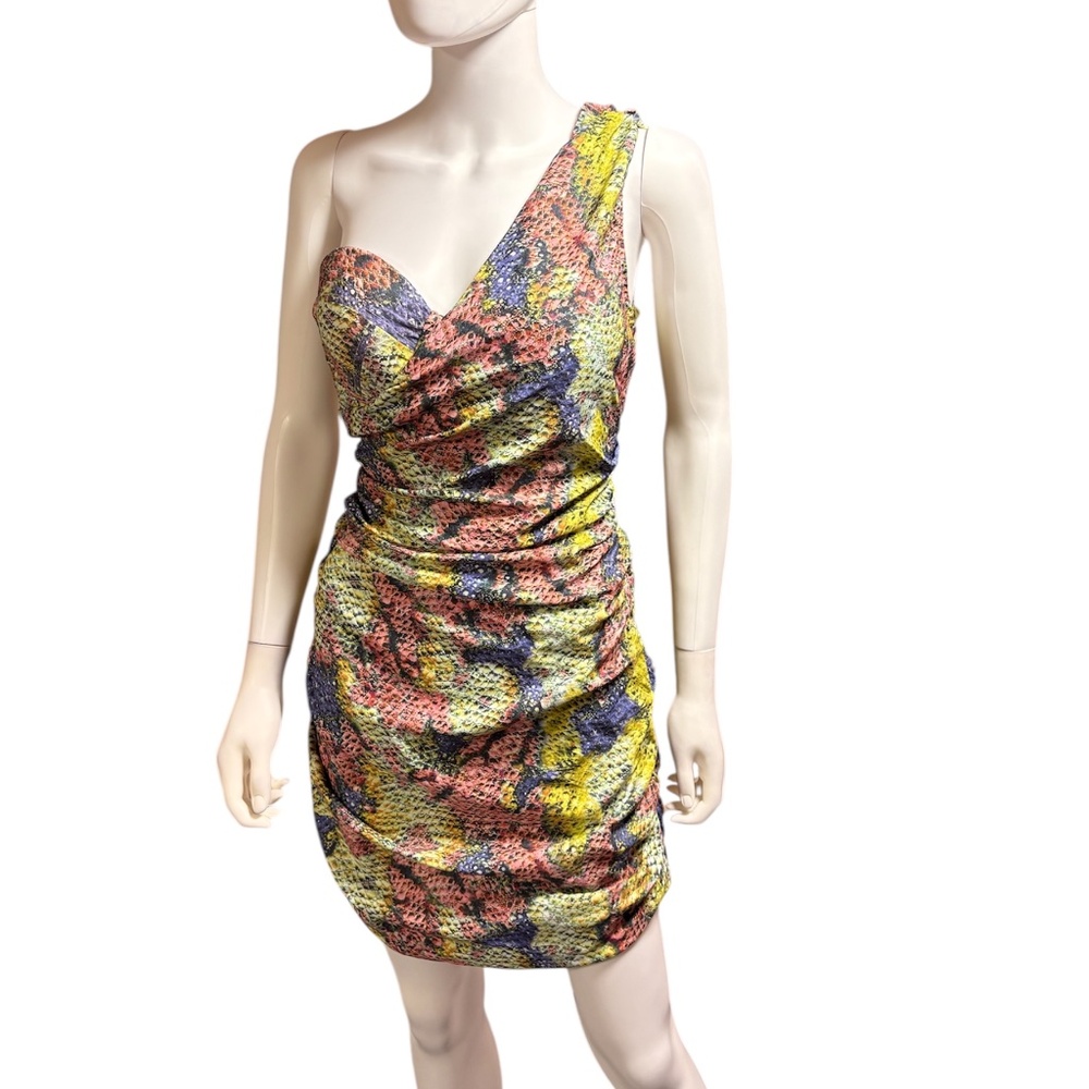NWT Rosa Cha Rainbow Snake Printed Dress - 6